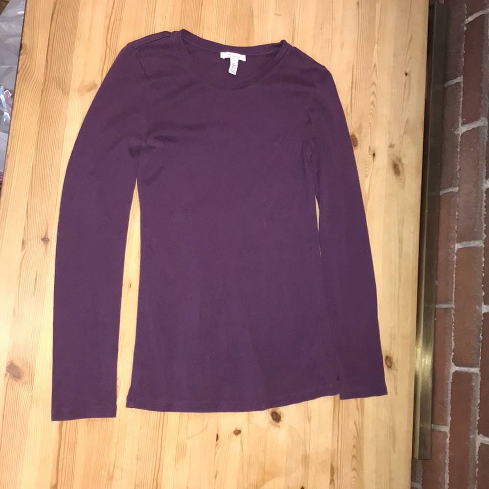 M Women’s Purple Long Sleeve Shirt